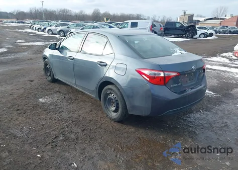 2016 Toyota Corolla L из США, поврежденный, VIN 2T1BURHEXGC706734